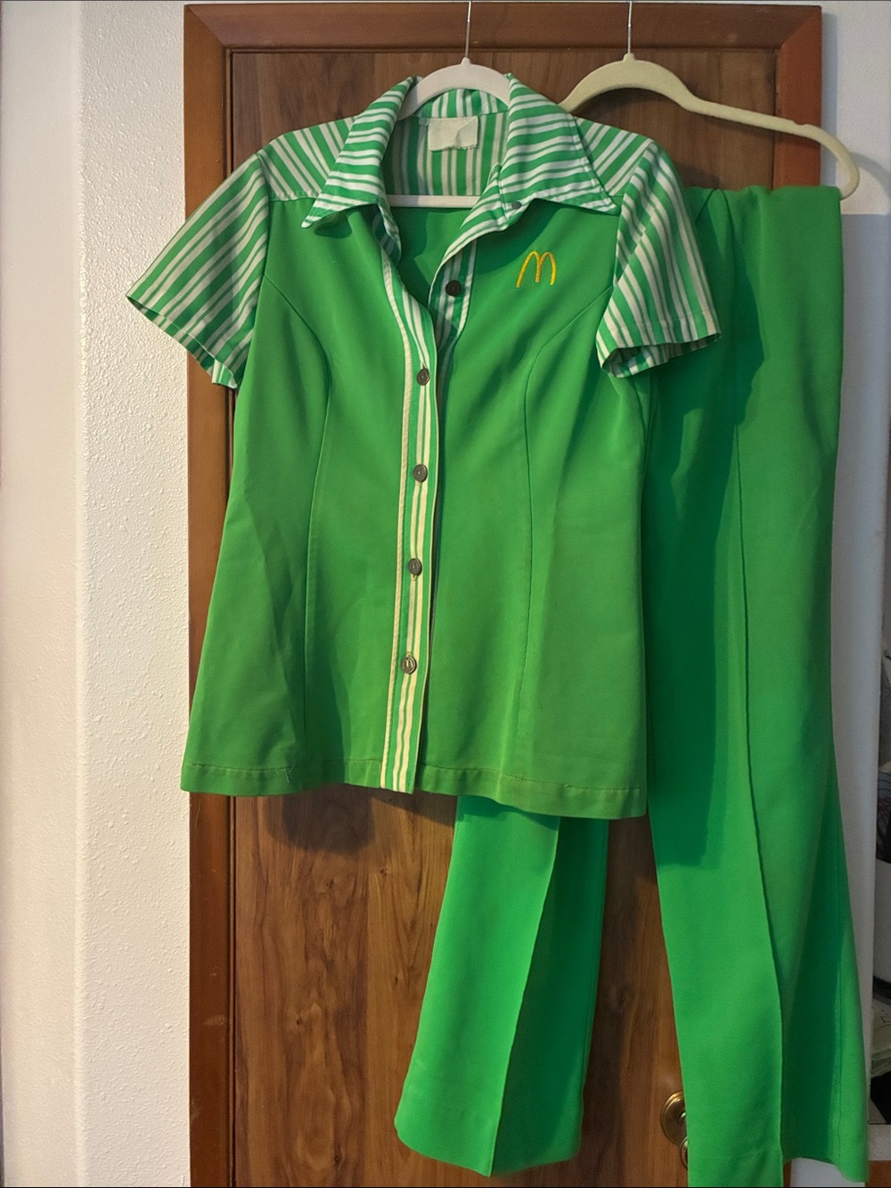 McDonald's Kelly Green Uniform w/pants